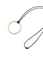 Bayan Altın Aksesuarlı İp Kolye