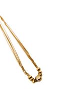 Bayan Altın Çoklu Zincir Kolye