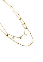 Bayan Altın Çoklu Kolye Seti