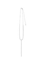 Bayan Gümüş Taşlı Uzun Kolye