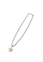 Bayan Çok Renkli Taşlı Yıldız Kolye