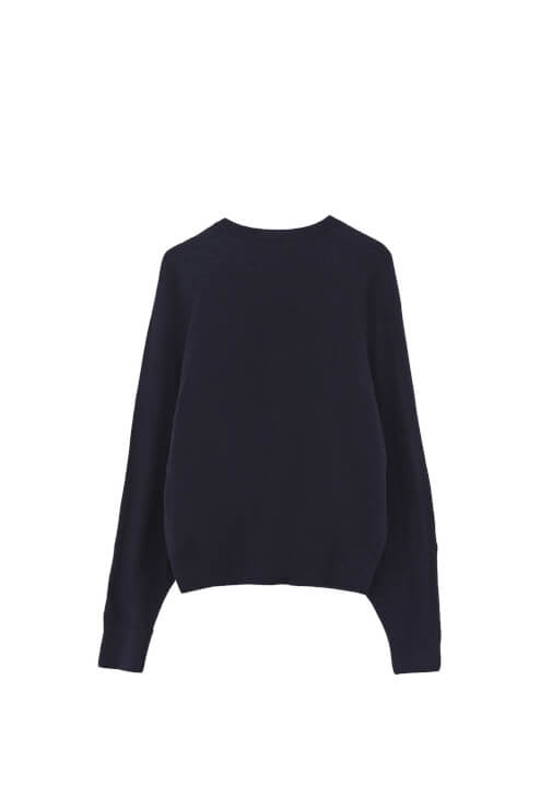 Triko Kazak ve Çizgili Etek Kombini