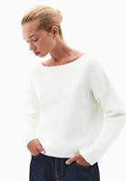 Bayan Krem Bot Yaka Triko Kazak