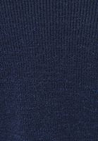 Bayan Lacivert Bot Yaka Triko Kazak