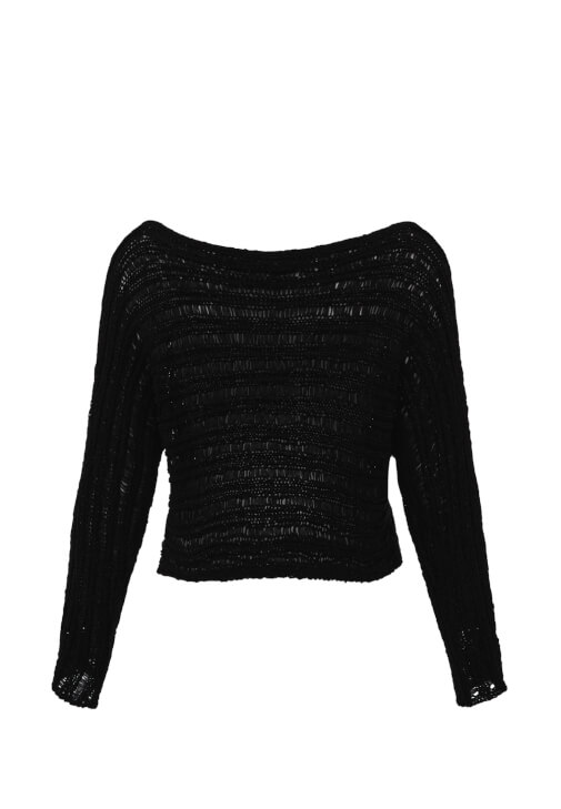 Bot Yaka Kazak ve Tencel Pantolon Kombini