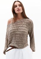 Bayan Bej Bot Yaka Ajurlu Kazak