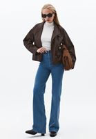 Bayan Mavi Bootcut Denim Pantolon