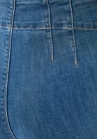 Bayan Mavi Bootcut Denim Pantolon