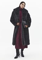 Bayan Mor Yün Karışımlı Balıkçı Yaka Kazak