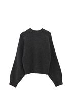 Bayan Füme Yün Karışımlı Triko Kazak