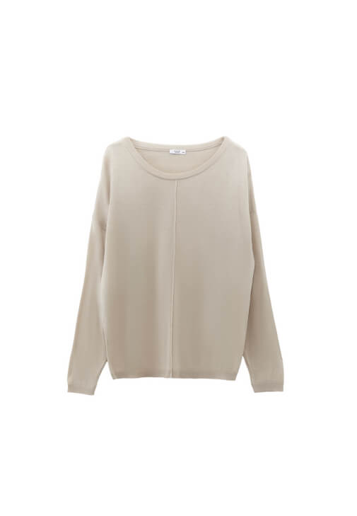 Triko Kazak ve Flare Pantolon Kombini