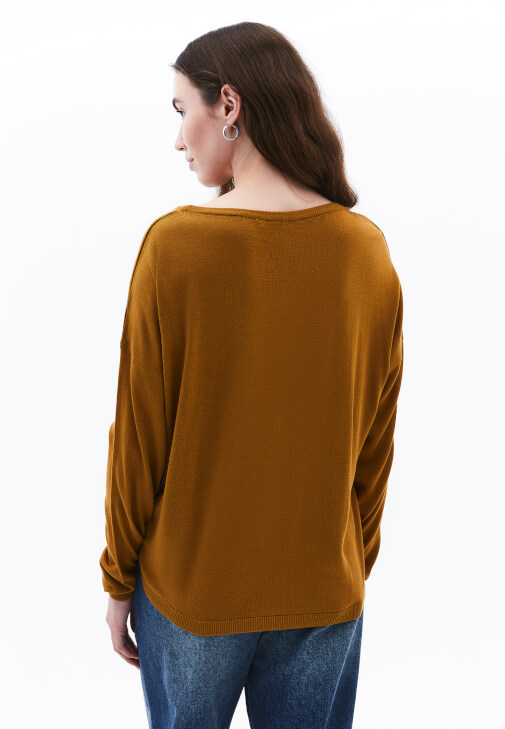 Kazak ve Orta Bel Denim Kombini