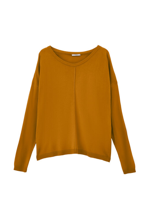 Kazak ve Orta Bel Denim Kombini