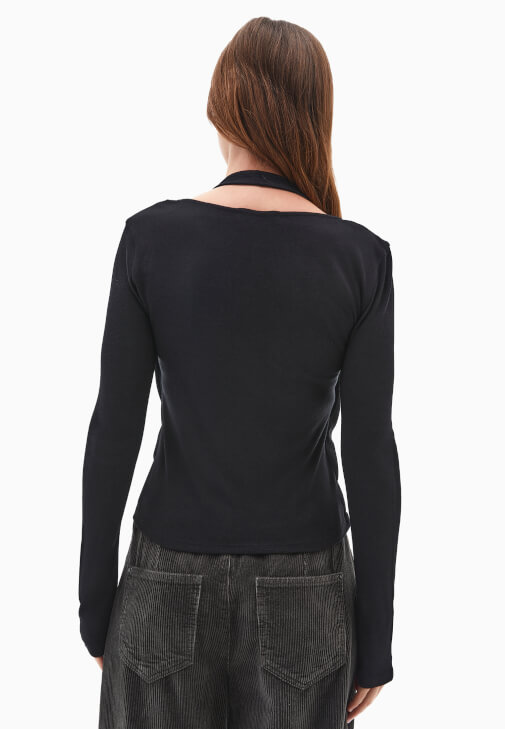 Atlet Detaylı Burgulu Tişört - Görsel 4