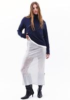 Bayan Lacivert Uzun Kollu Roll Neck 