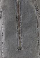 Bayan Gri Denim Uzun Elbise