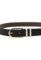 Bayan Siyah Tokalı Kemer