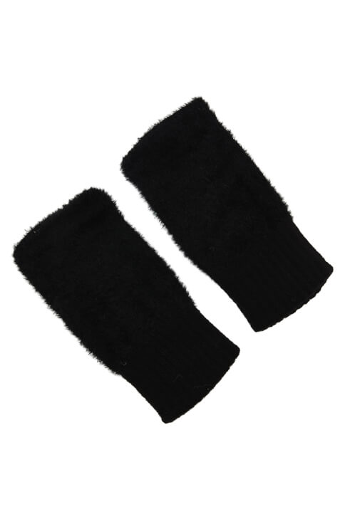 Siyah Yumuşak Dokulu Eldiven