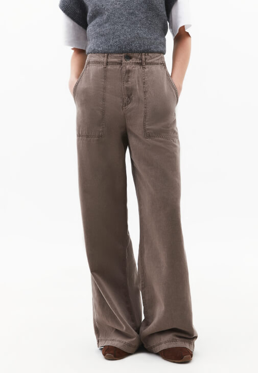 Tencel Pantolon ve Süveter Kombini