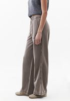 Bayan Gri Wide-Leg Pantolon ( TENCEL™ )