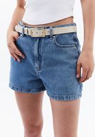 Bayan Krem Tokalı Kemer