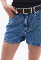 Bayan Kahverengi Tokalı Kemer