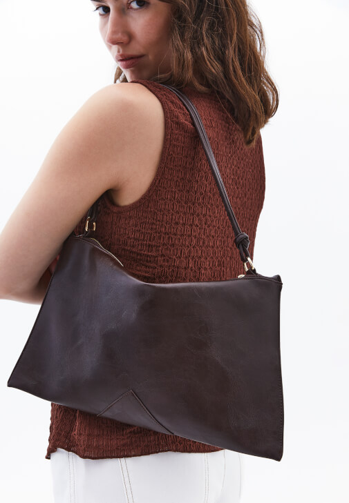 Kahverengi Askılı Çanta