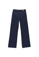 Bayan Mavi Flare Denim Pantolon