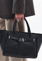 Bayan Siyah Toka Detaylı Askılı Çanta 