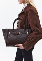 Bayan Kahverengi Toka Detaylı Askılı Çanta 