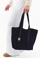 Bayan Lacivert Askılı Tote Çanta