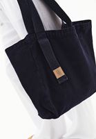 Bayan Lacivert Askılı Tote Çanta