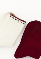 Bayan Çok Renkli İkili Çorap Seti