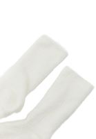 Bayan Krem Yumuşak Dokulu Çorap