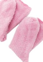 Bayan Pembe Yumuşak Dokulu Çorap