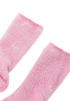 Bayan Pembe Yumuşak Dokulu Çorap