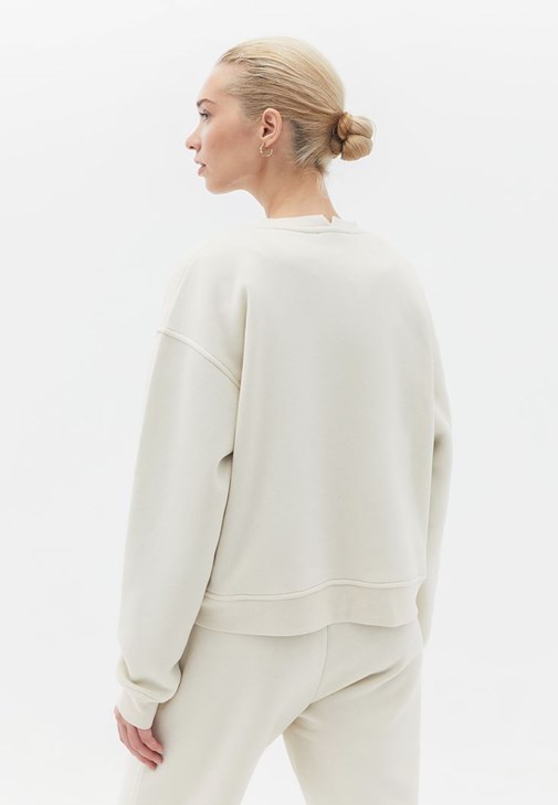 Boxy-Fit Sweatshirt ve Pantolon Kombini 