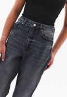 Women Grey Ultra High Rise Mom Fit Jeans