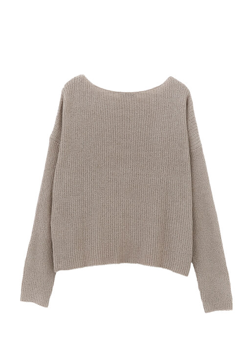 Bot Yaka Kazak ve Tencel Şort Kombini