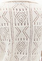 Triko Hırka ve Bol Paça Denim Kombini