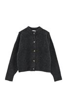 Yün Karışımlı Hırka ve Kadife Pantolon Kombini