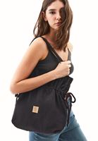 Bayan Kahverengi Büzgülü Kol Çantası