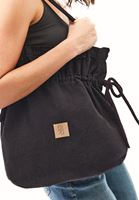 Bayan Kahverengi Büzgülü Kol Çantası