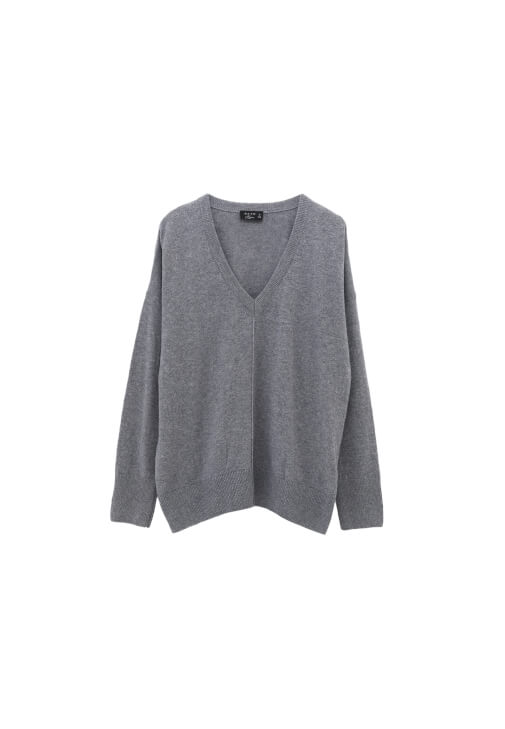 Yünlü Kazak ve Pantolon Kombini