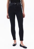 Bayan Siyah Ultra Yüksek Bel Skinny-Fit Pantolon