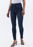 Bayan Mavi Ultra Yüksek Bel Skinny-Fit Pantolon