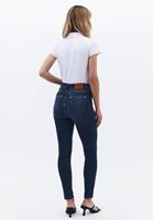 Bayan Mavi Ultra Yüksek Bel Skinny-Fit Pantolon