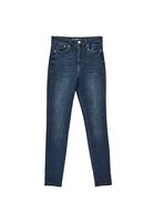 Bayan Mavi Ultra Yüksek Bel Skinny-Fit Pantolon