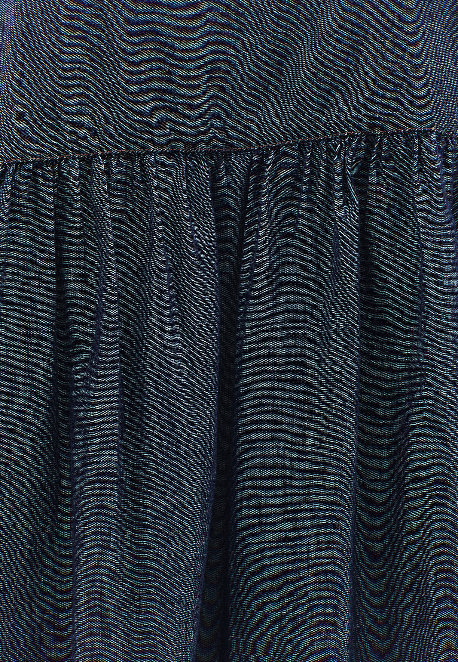 Mavi Oversize Denim Gömlek