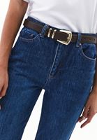 Bayan Kahverengi Toka Detaylı Kemer